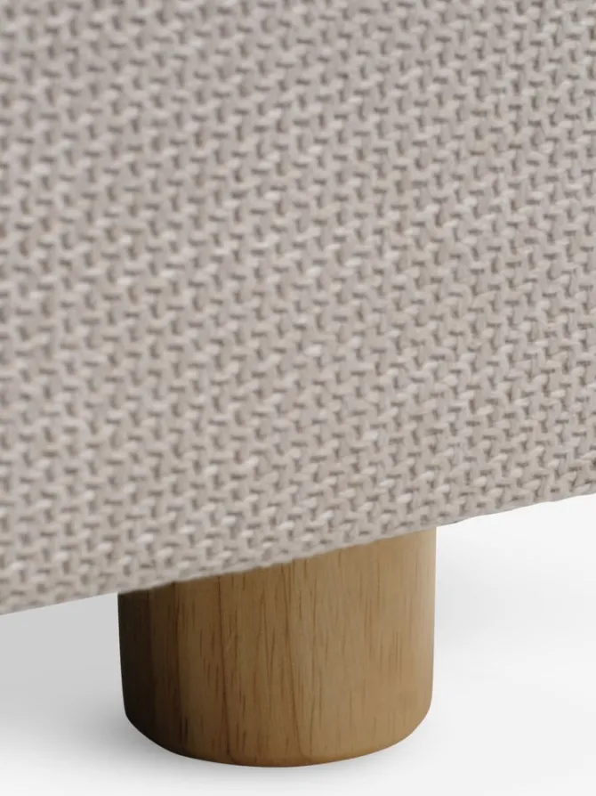 Sofa TORNEMARK chaiselong beige stof