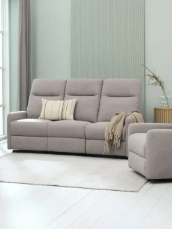 Sofa VONSILD 3-pers. elektronisk lysegrå