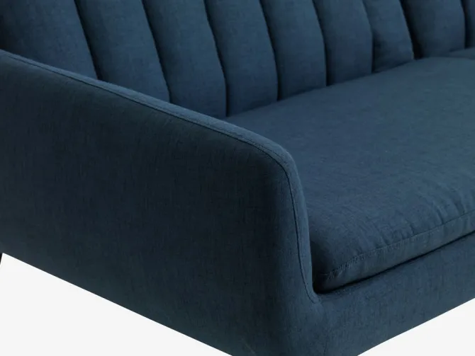 Sovesofa HARNDRUP mørkeblåt stof
