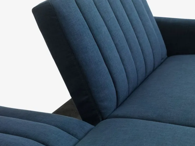 Sovesofa HARNDRUP mørkeblåt stof
