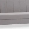 Sovesofa ILDVED beige stof/egefarve