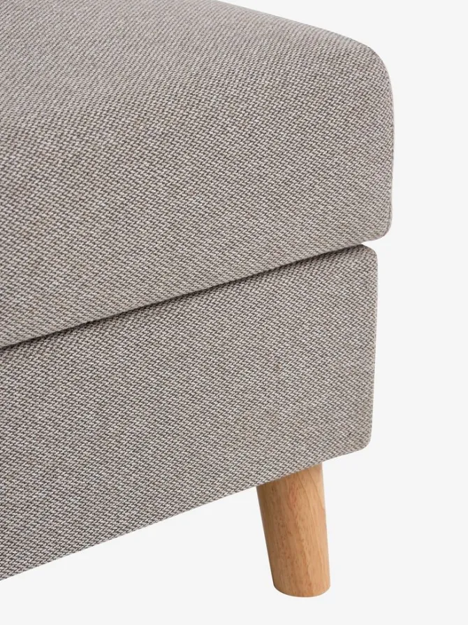 Sovesofa ILDVED beige stof/egefarve