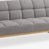 Sovesofa NEJEDE lysegråt stof