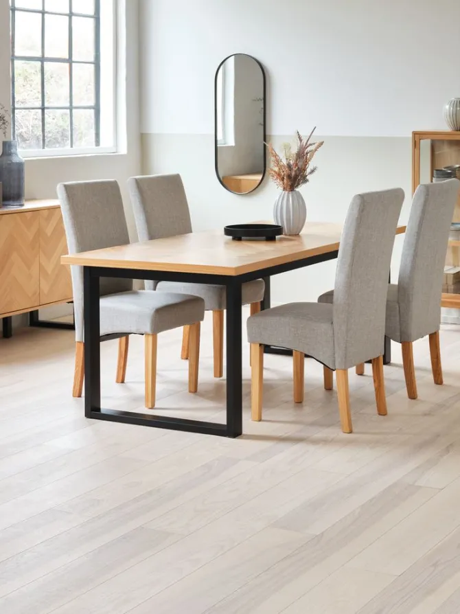 Spejl MARSTAL oval 40x100 sort
