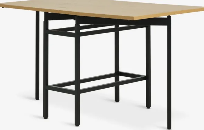 Spisebord FOLDINGBRO 75x38/84/130 egefarve