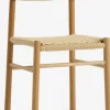 Spisebordsstol ISLEV eg/natur