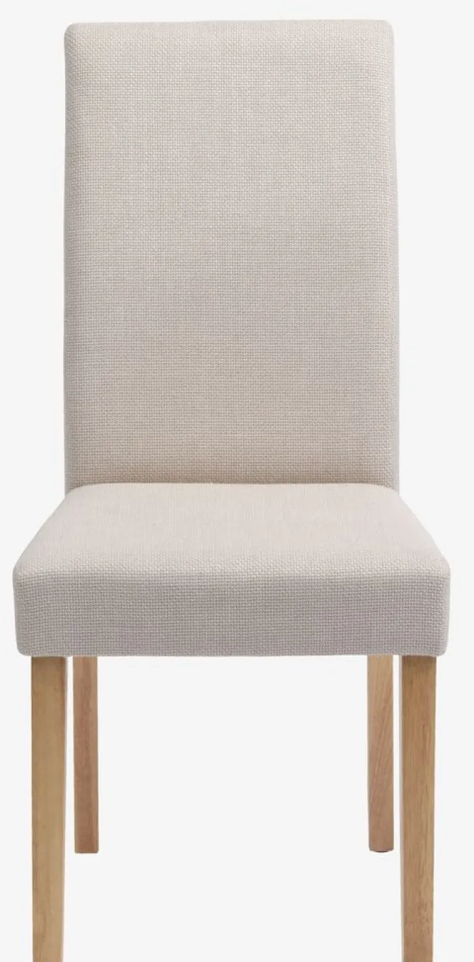 Spisebordsstol TUREBY beige stof