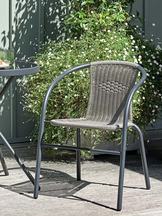 Stabelstol GRENAA sort