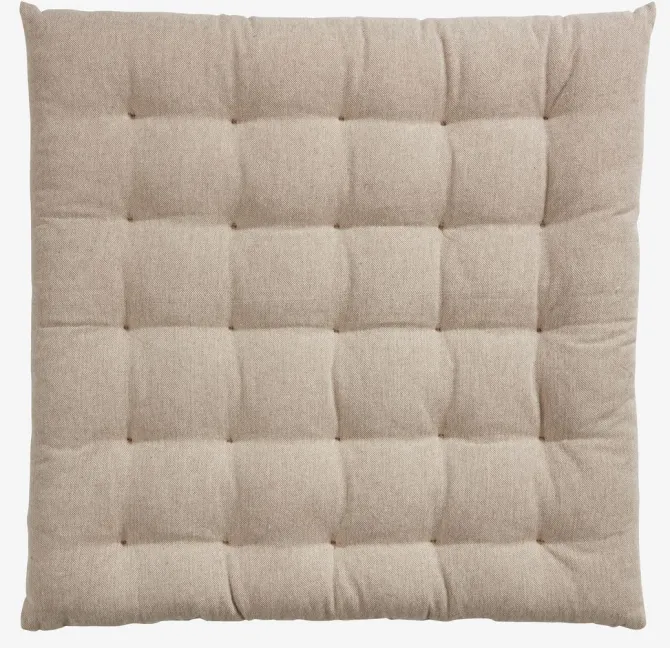 Stolehynde ELVESNELLE 40x40x4 beige