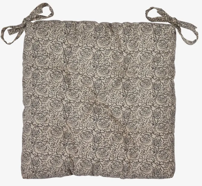 Stolehynde SKAVGRAS 40x40x4 beige