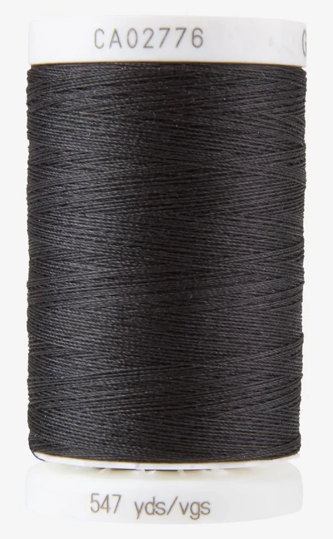 Sytråd 500m sort polyester