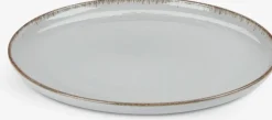 Tallerken FERDUS Ø27cm porcelæn grå