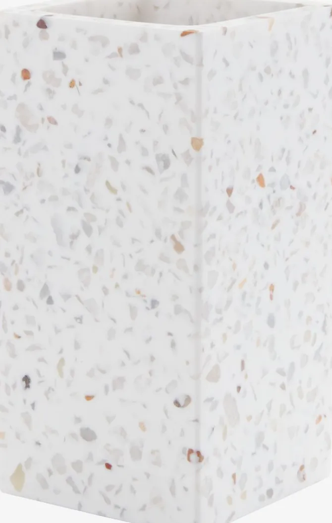 Tandbørsteholder BILLSTA terrazzo-effekt