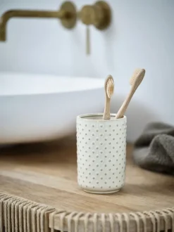 Tandbørsteholder BOTSMARK beige