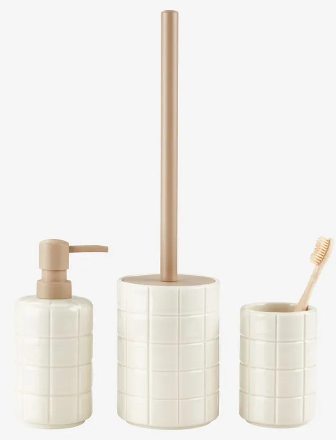 Tandbørsteholder STENINGE beige