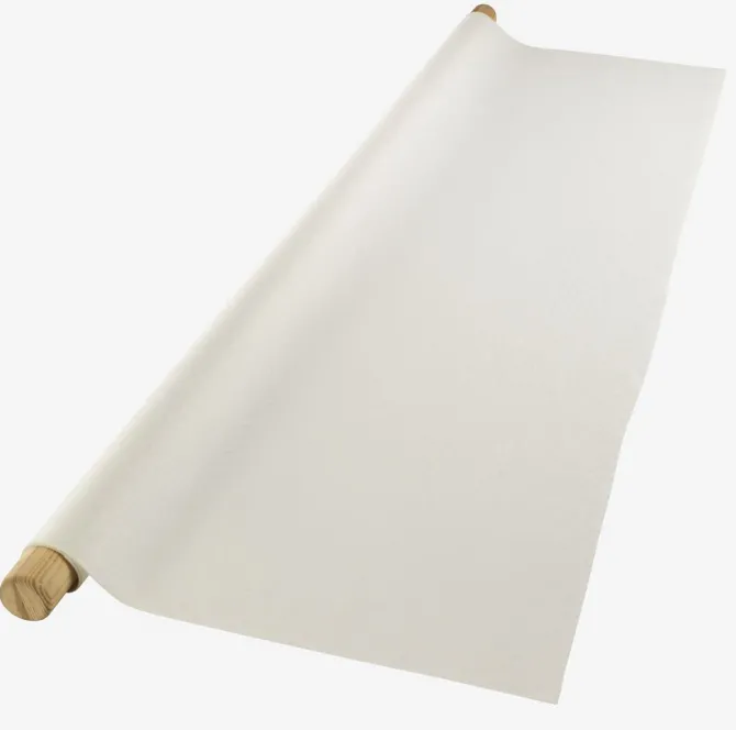 Tekstilvoksdug BERGFRUE 135 hvid