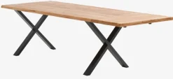 Tillægsplade ROSKILDE/ROSLEV 95x50 eg natur