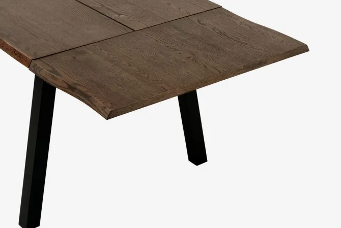 Tillægsplade SKOVLUNDE 90x46 mørk eg