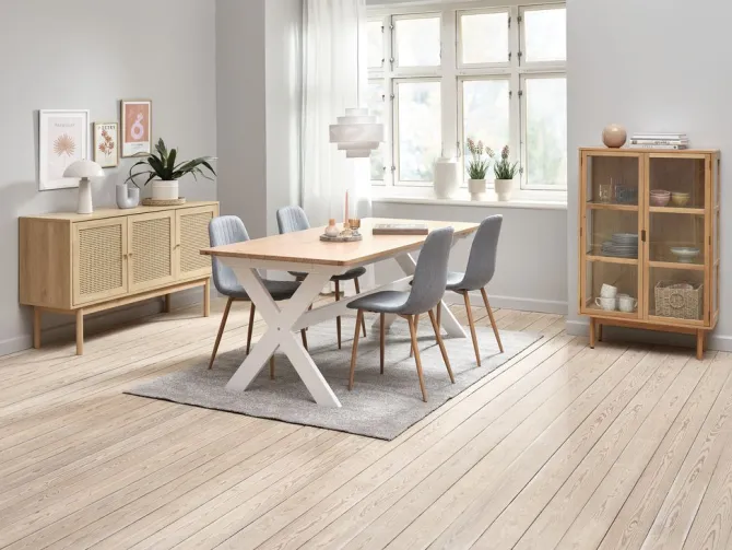 Tillægsplade VISLINGE 90x45 natur