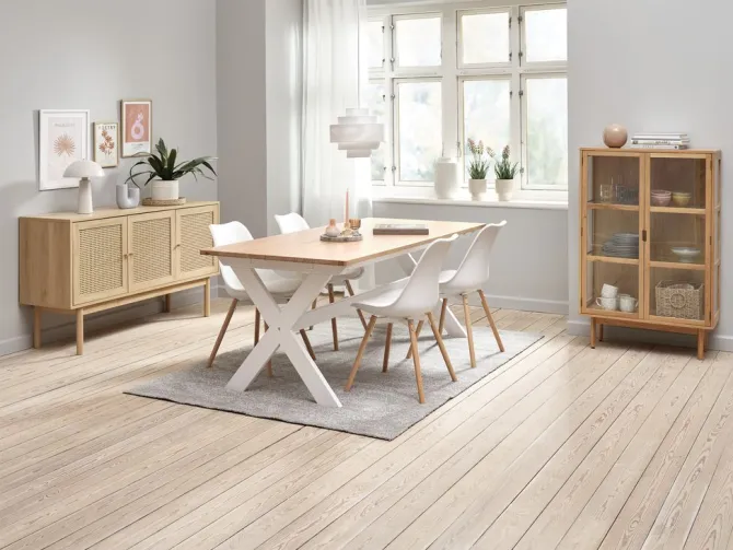 Tillægsplade VISLINGE 90x45 natur