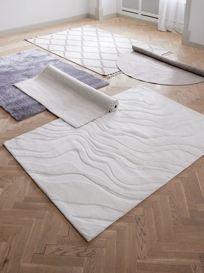 Tæppe KLEMATIS 140x200 creme