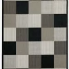 Tæppe RIPS 130x193 sort/beige