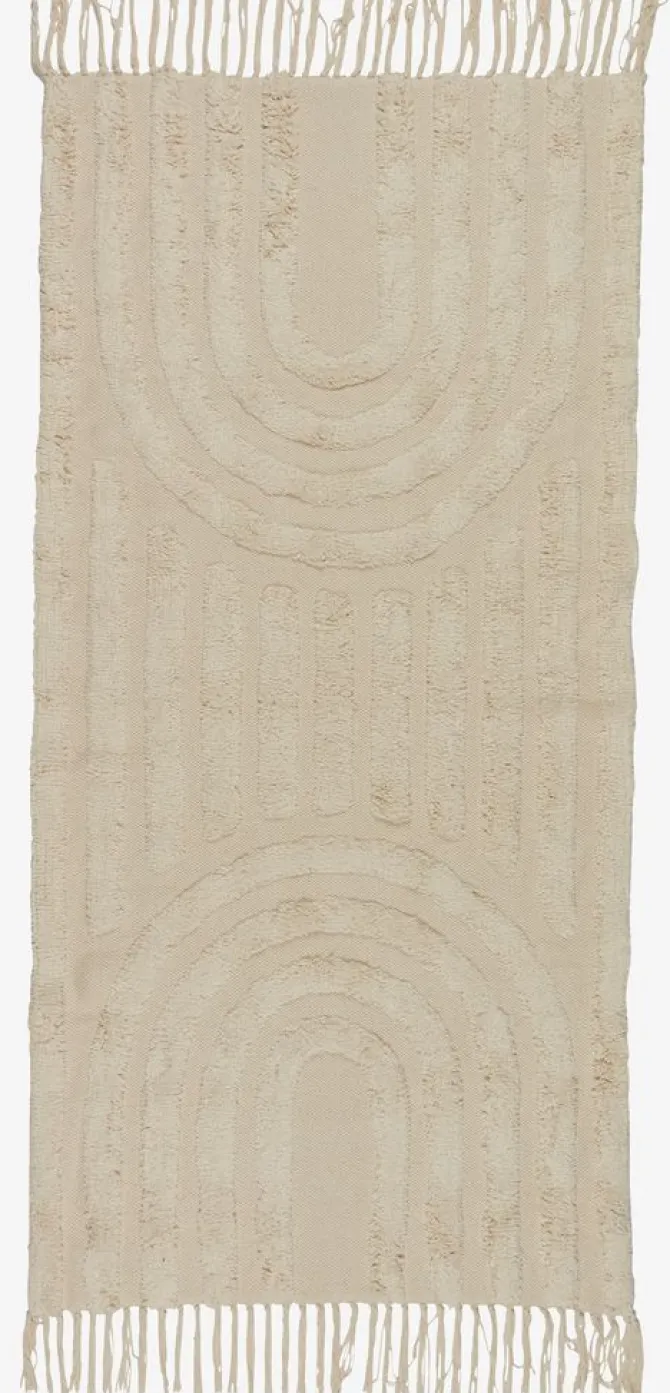 Tæppe TRETORN 70x140 creme