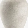 Vase IVAR Ø17xH21cm hvid/grå