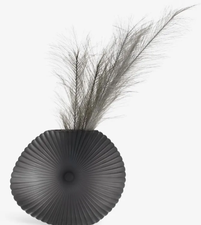 Vase RICHARD B9xL25xH20cm grå
