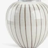 Vase SOFUS Ø21xH21cm grå/brun