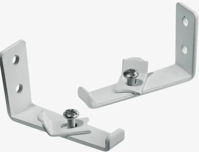 Vægbeslag FIXI til gardinskinne 2 stk/pk 6cm hvid
